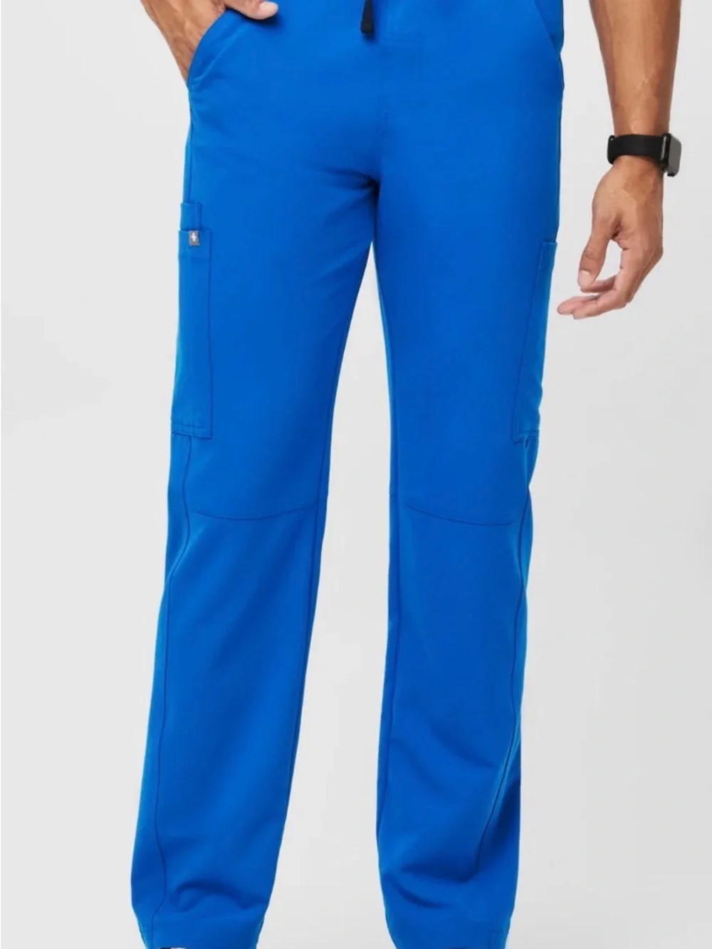 FIGS Axim Straight-Leg Men’s Scrub Pants Royal Blue
